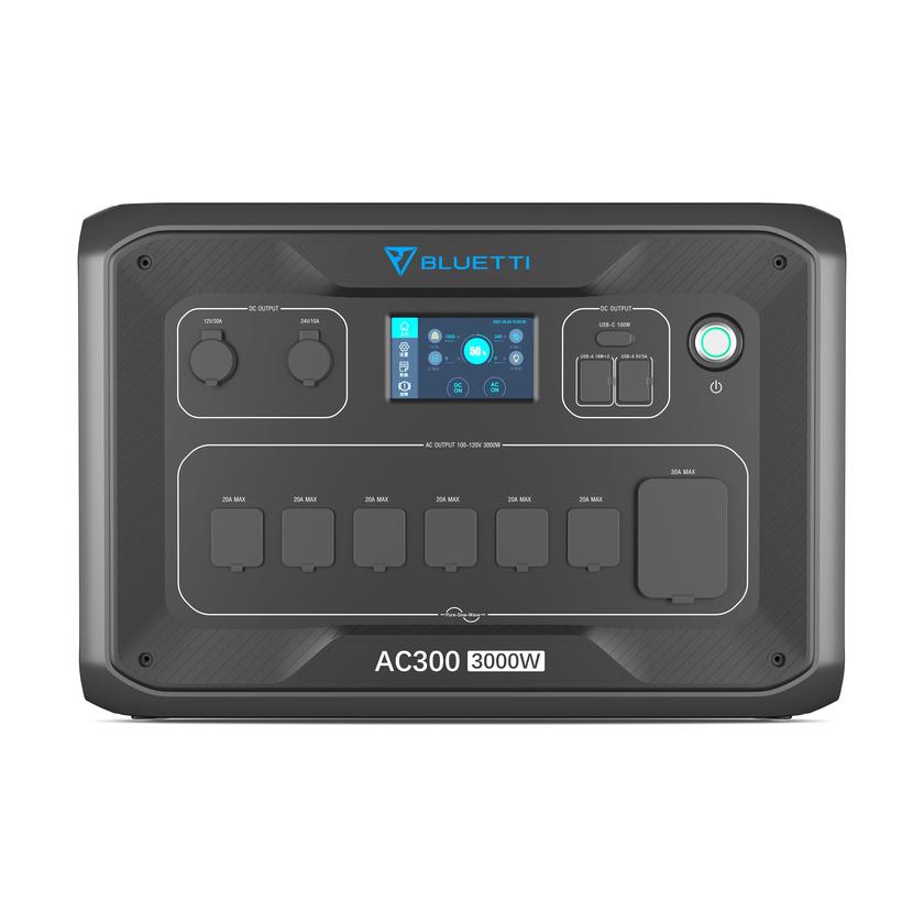 BLUETTI 2*AC300 + 4*B300 + 1*P030A | Home Battery Backup High Quality