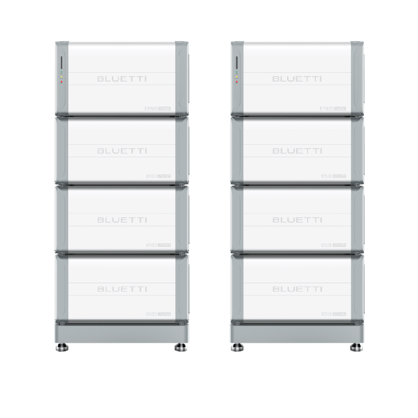 BLUETTI 2*EP800 + 6*B500 Home Battery Backup Same Day Delivery