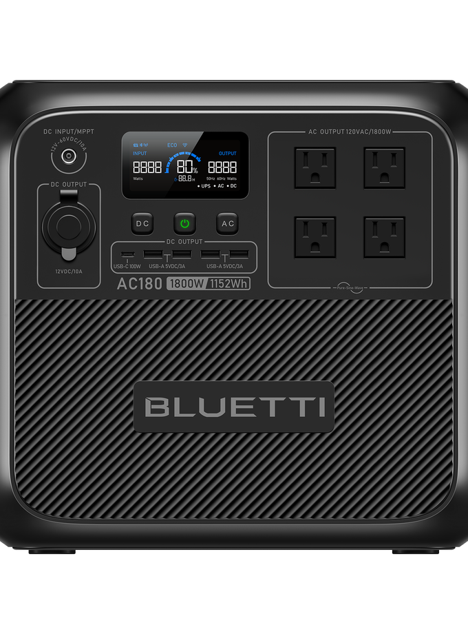 BLUETTI AC180+PV200 Solar Portable Power Station High Quality