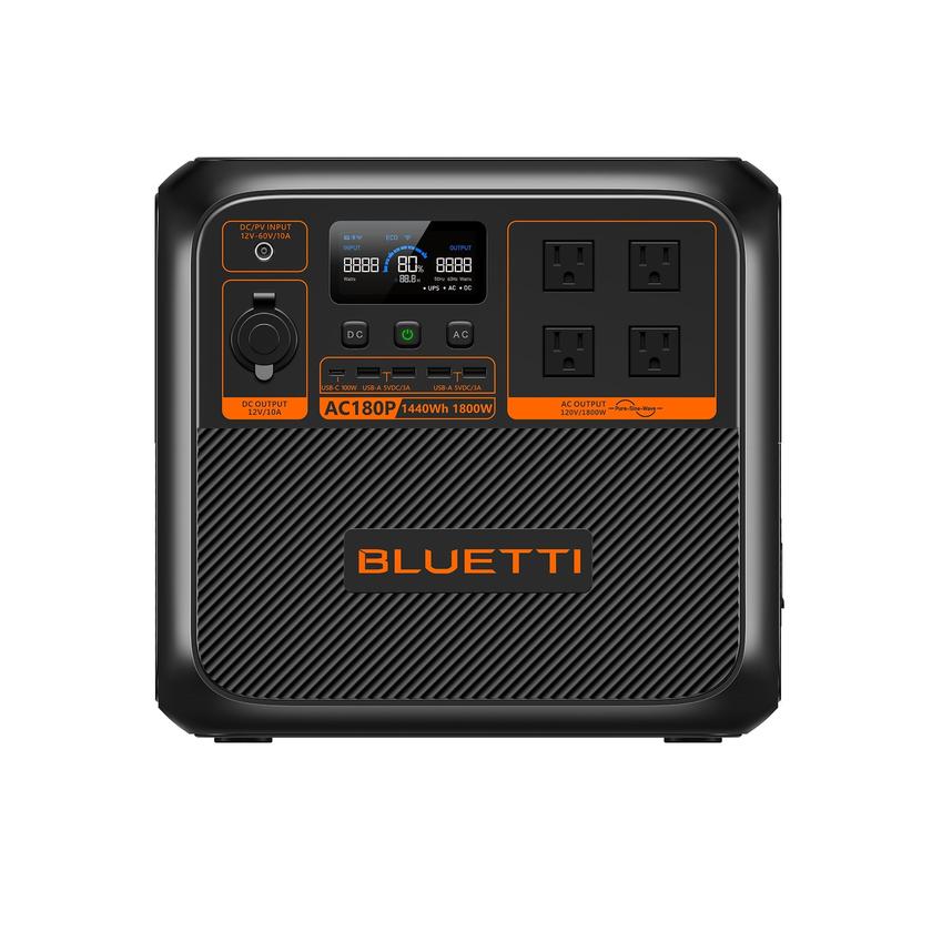 BLUETTI AC180+PV200 Solar Portable Power Station High Quality