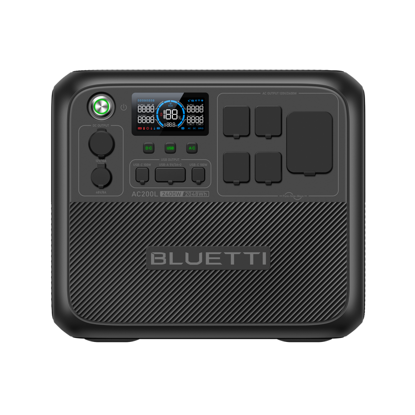 BLUETTI AC200L Portable Power Station | 2,400W 2,048Wh On Sale