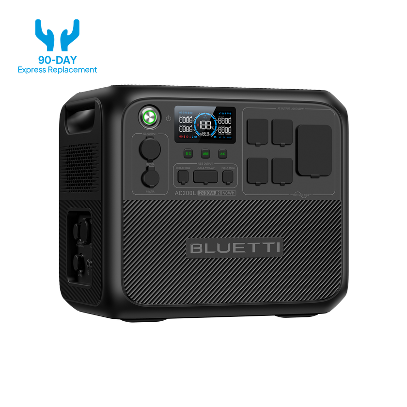 BLUETTI AC200L Portable Power Station | 2,400W 2,048Wh On Sale