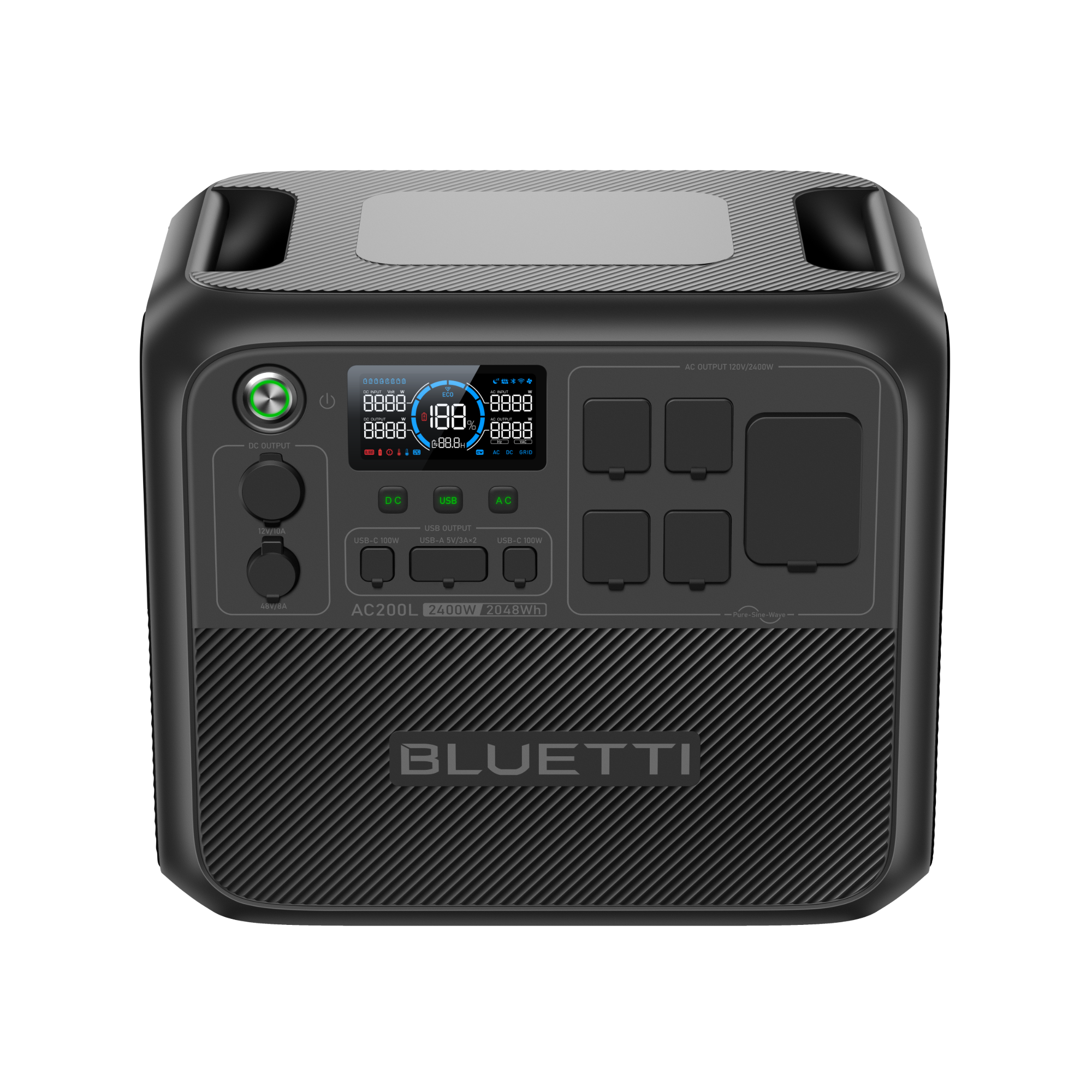 BLUETTI AC200L Portable Power Station | 2,400W 2,048Wh On Sale