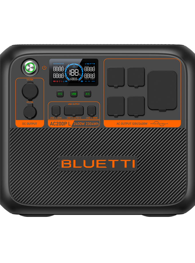 BLUETTI AC200P L Portable Power Station | 2,400W 2,304Wh On Sale