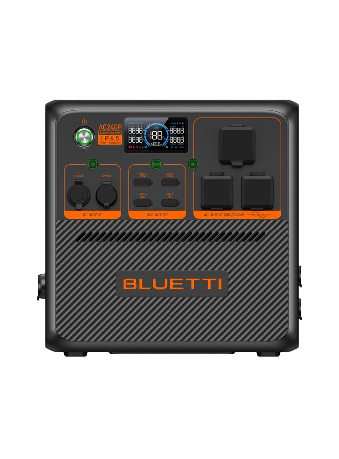 BLUETTI AC240P Portable Power Station | 2,400W 1,843Wh For Sale