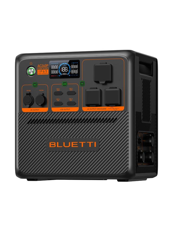 BLUETTI AC240P Portable Power Station | 2,400W 1,843Wh For Sale