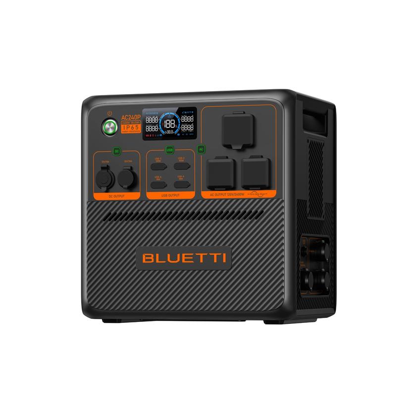 BLUETTI AC240P Portable Power Station | 2,400W 1,843Wh For Sale