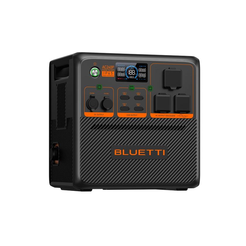 BLUETTI AC240P Portable Power Station | 2,400W 1,843Wh For Sale