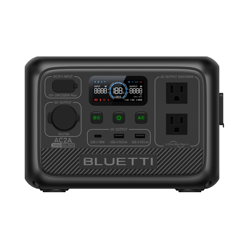 BLUETTI AC2A Portable Power Station | 300W 204Wh For Sale