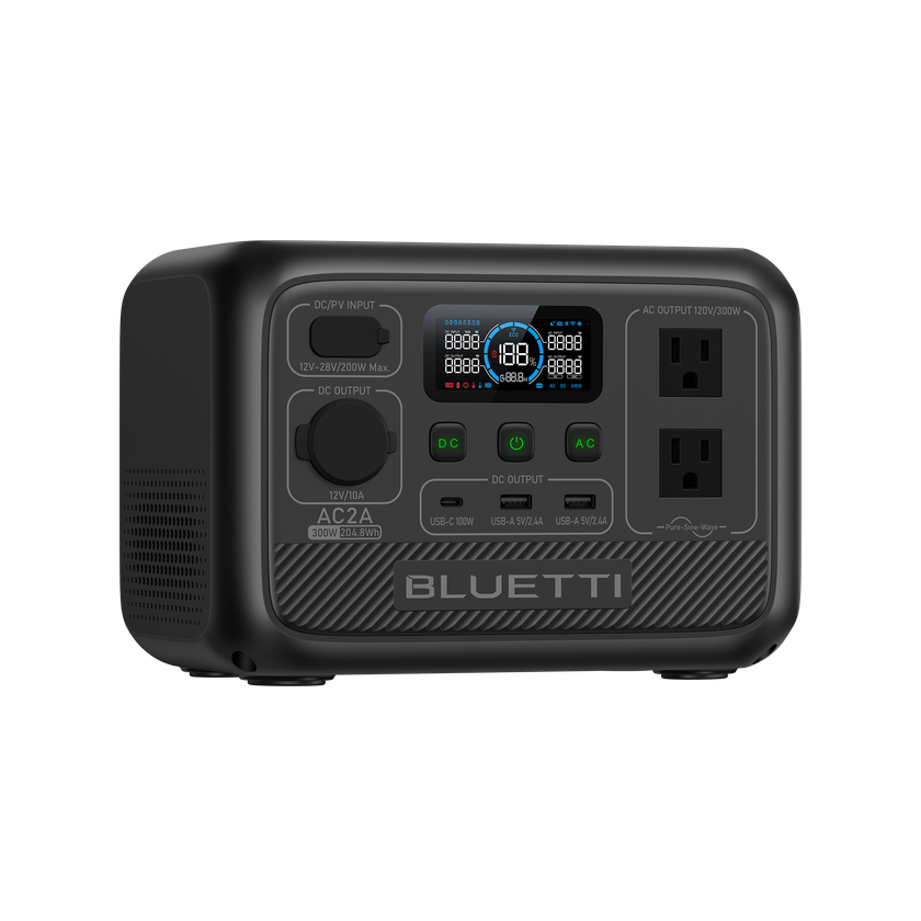 BLUETTI AC2A Portable Power Station | 300W 204Wh For Sale