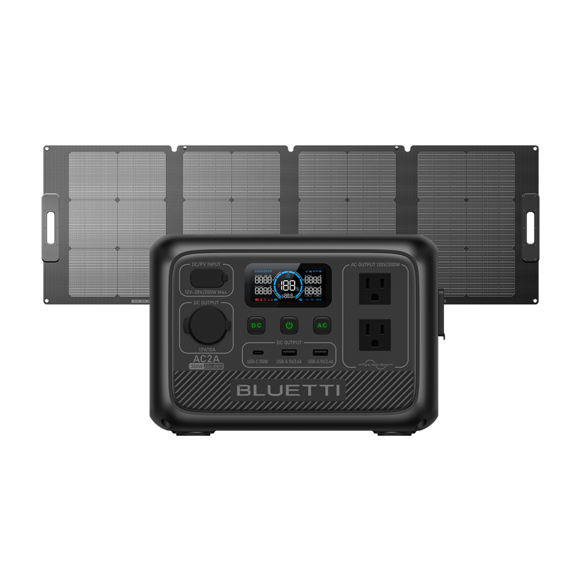 BLUETTI AC2A Portable Power Station | 300W 204Wh For Sale