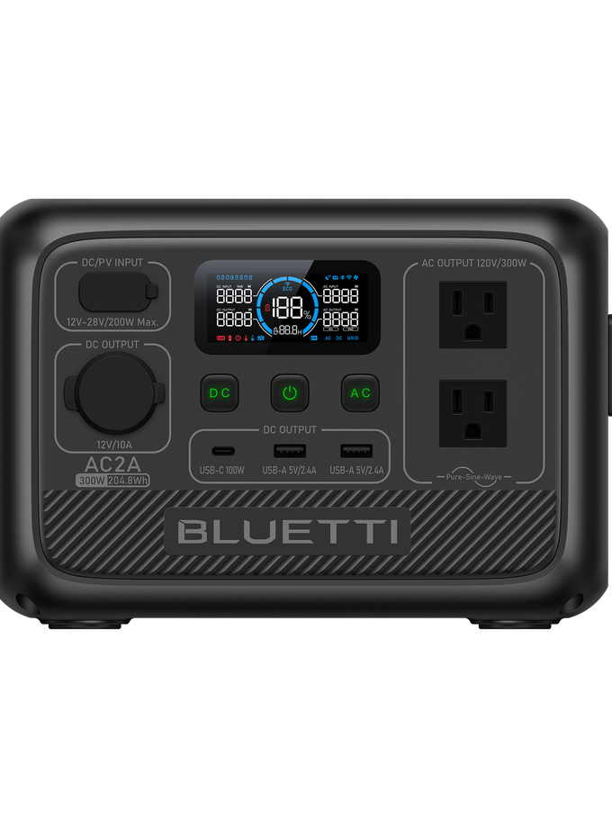 BLUETTI AC2A Portable Power Station Same Day Delivery