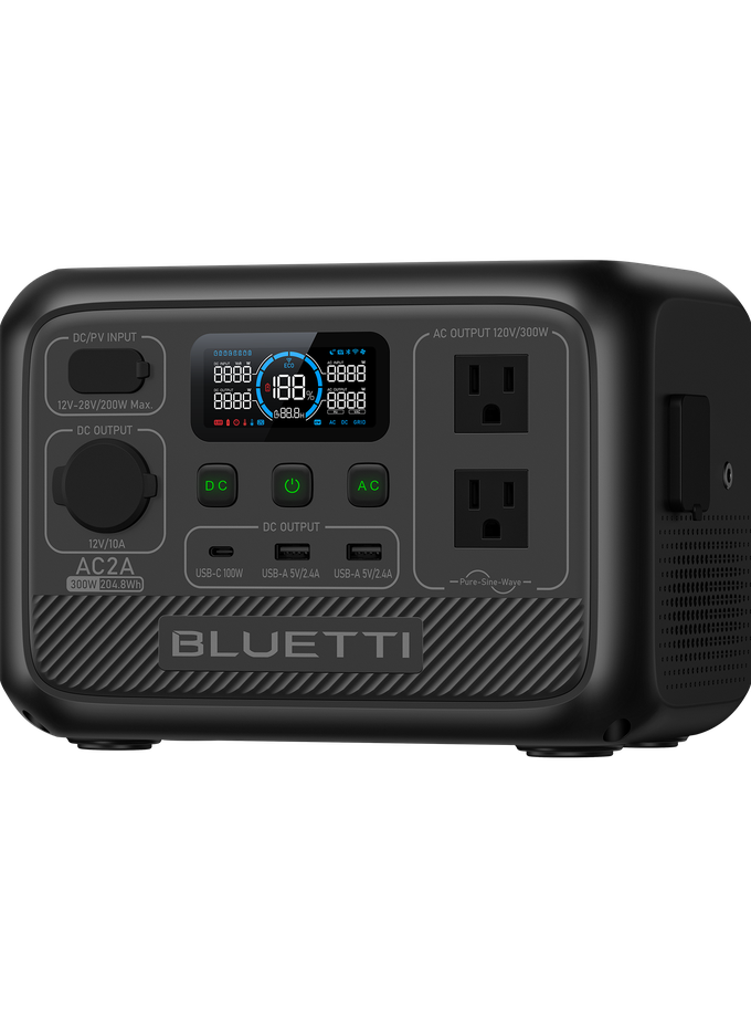 BLUETTI AC2A Portable Power Station Same Day Delivery