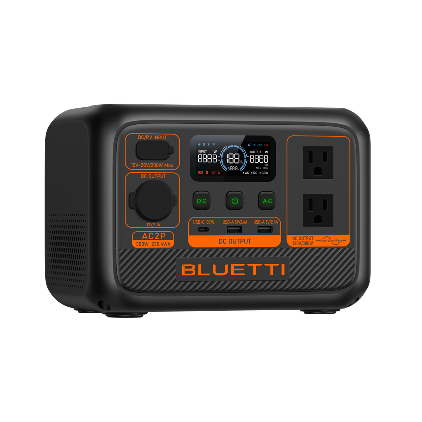 BLUETTI AC2P Portable Power Station | 300W 230.4Wh Best Seller