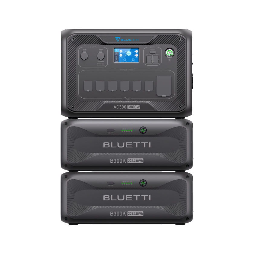 BLUETTI AC300+2*B300K | Home Battery Backup Best Buy