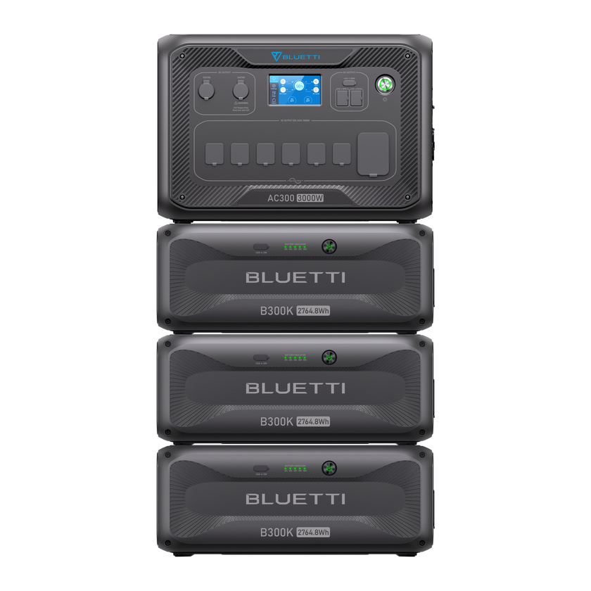 BLUETTI AC300+3*B300K (Free Trolley) | Home Battery Backup For Sale