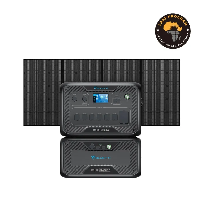 BLUETTI AC300+B300+2*PV350 | Home Battery Backup Best Price