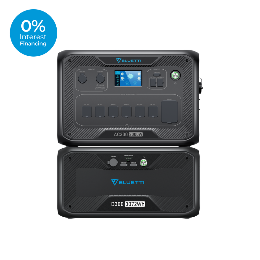 BLUETTI AC300+B300+Home integration Kit (120V) Best Buy