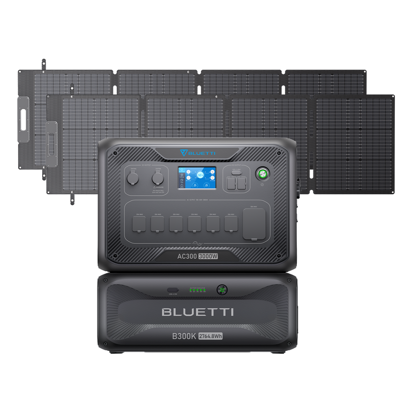 BLUETTI AC300+B300K+2*SP200L | Home Battery Backup For Sale