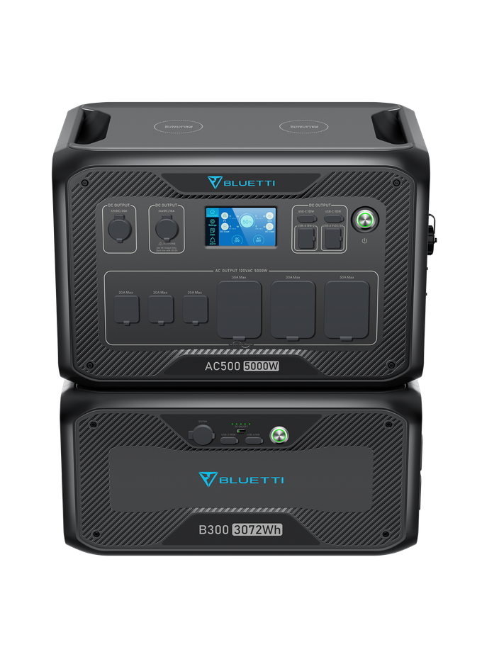 BLUETTI AC500+B300 | Home Battery Backup Same Day Delivery