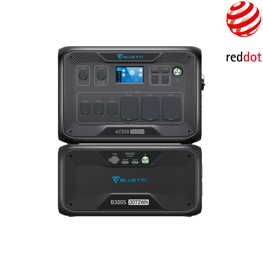 BLUETTI AC500 + B300S | Home Battery Backup On Sale