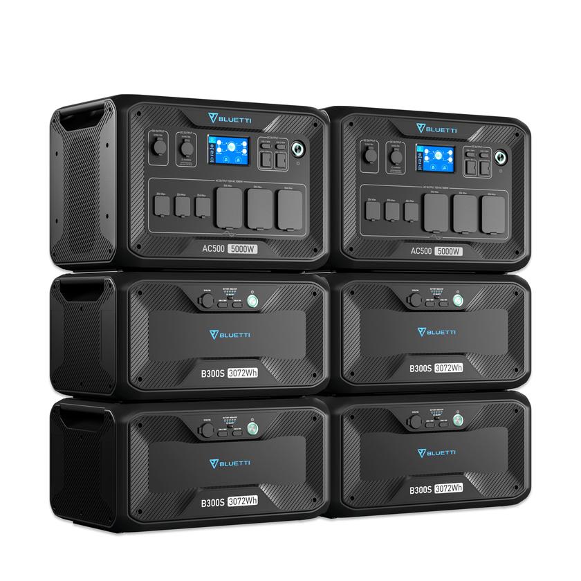 BLUETTI AC500 + B300S | Home Battery Backup On Sale