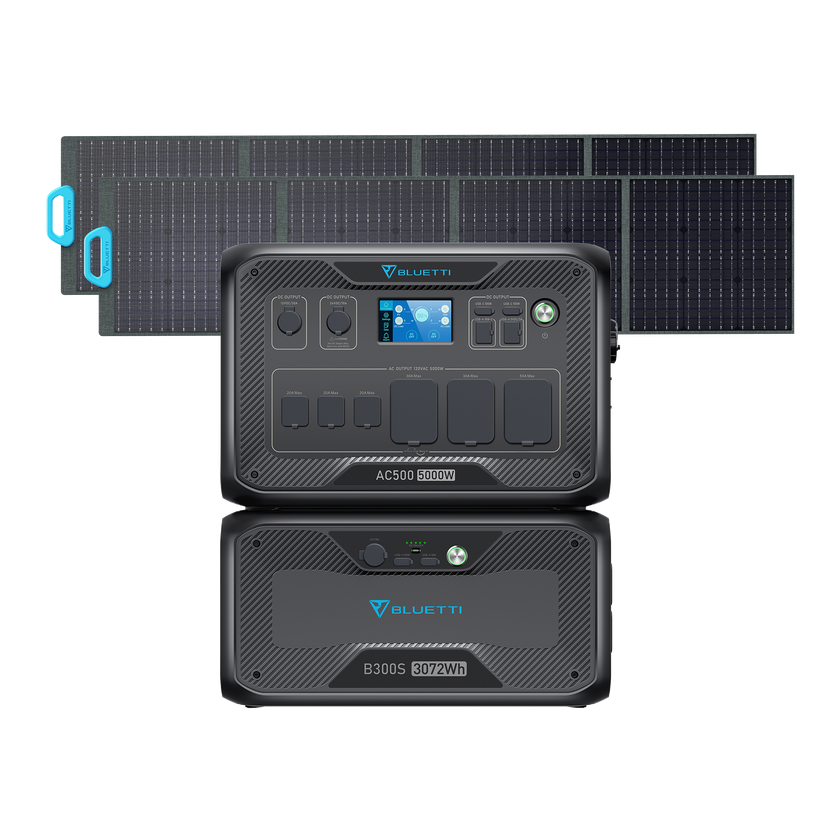 BLUETTI AC500 + B300S | Home Battery Backup On Sale