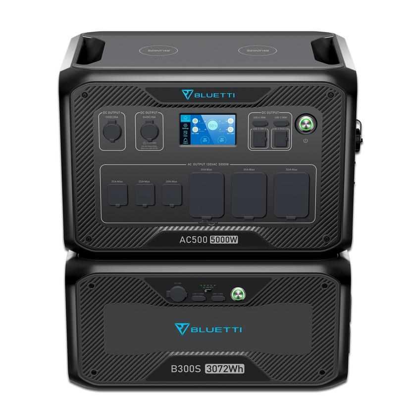 BLUETTI AC500 + B300S | Home Battery Backup On Sale