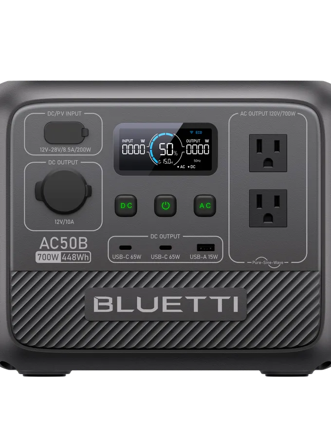 BLUETTI AC50B Portable Power Station | 700W 448Wh Best Price