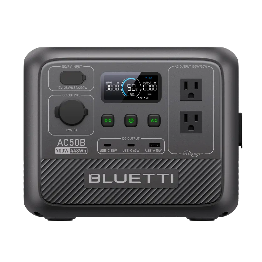 BLUETTI AC50B Portable Power Station | 700W 448Wh Best Price