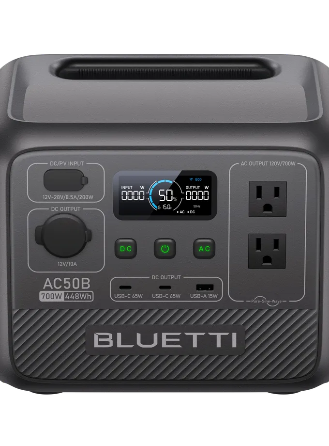 BLUETTI AC50B Portable Power Station | 700W 448Wh Best Price