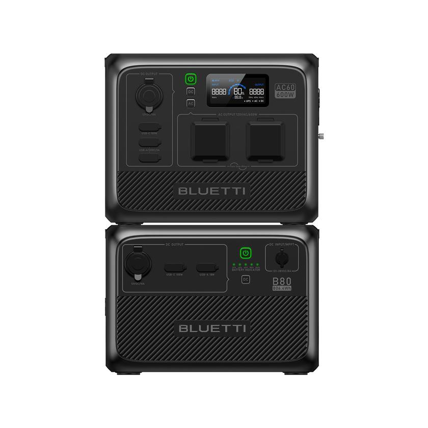 BLUETTI AC60 Portable Power Station | 600W 403Wh For Sale