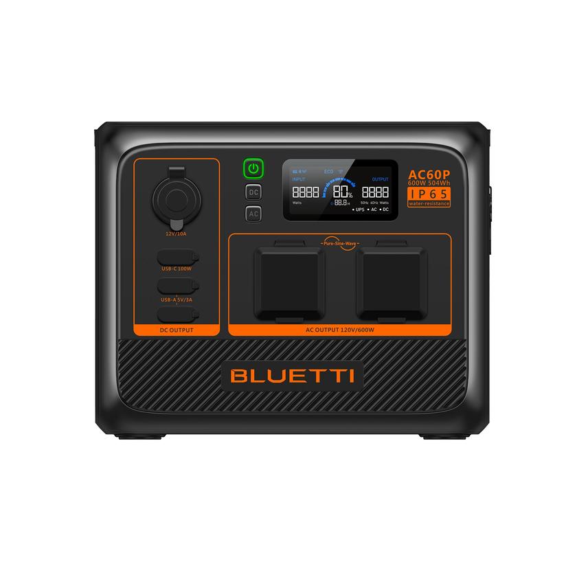 BLUETTI AC60 Portable Power Station | 600W 403Wh For Sale