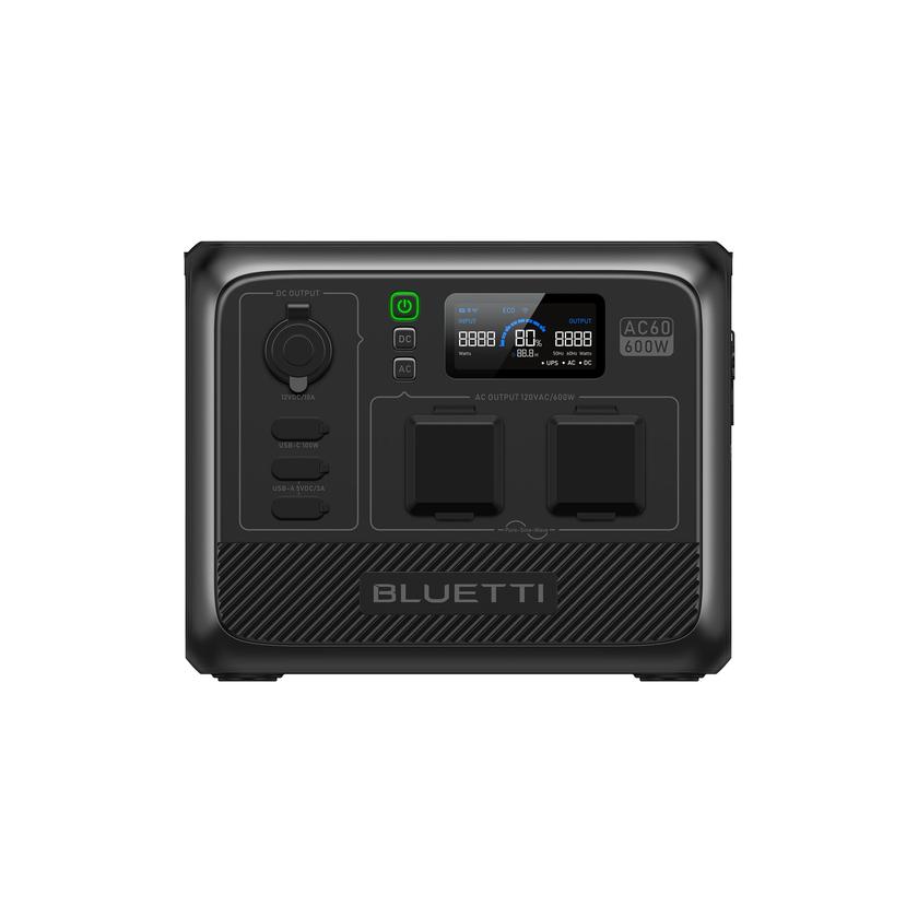 BLUETTI AC60 Portable Power Station | 600W 403Wh For Sale