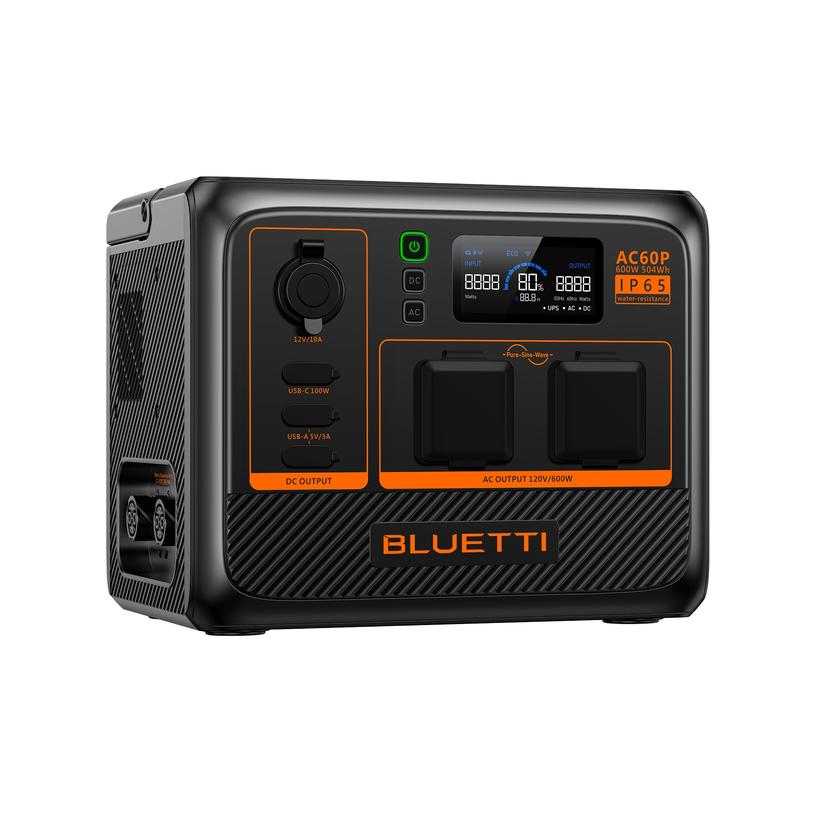 BLUETTI AC60P Portable Power Station | 600W 504Wh New Arrival