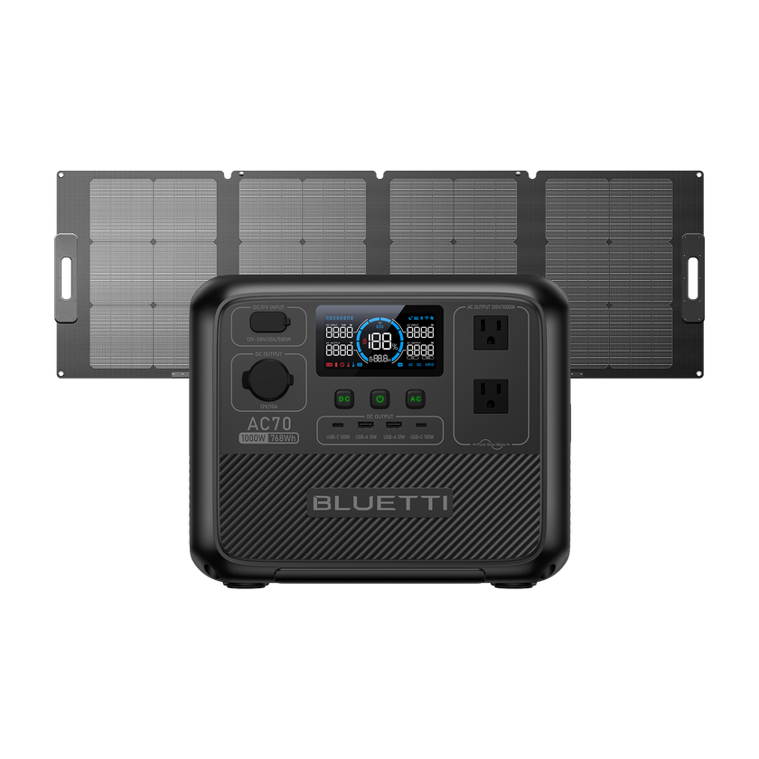 BLUETTI AC70 Portable Power Station | 1000W 768Wh Best Price