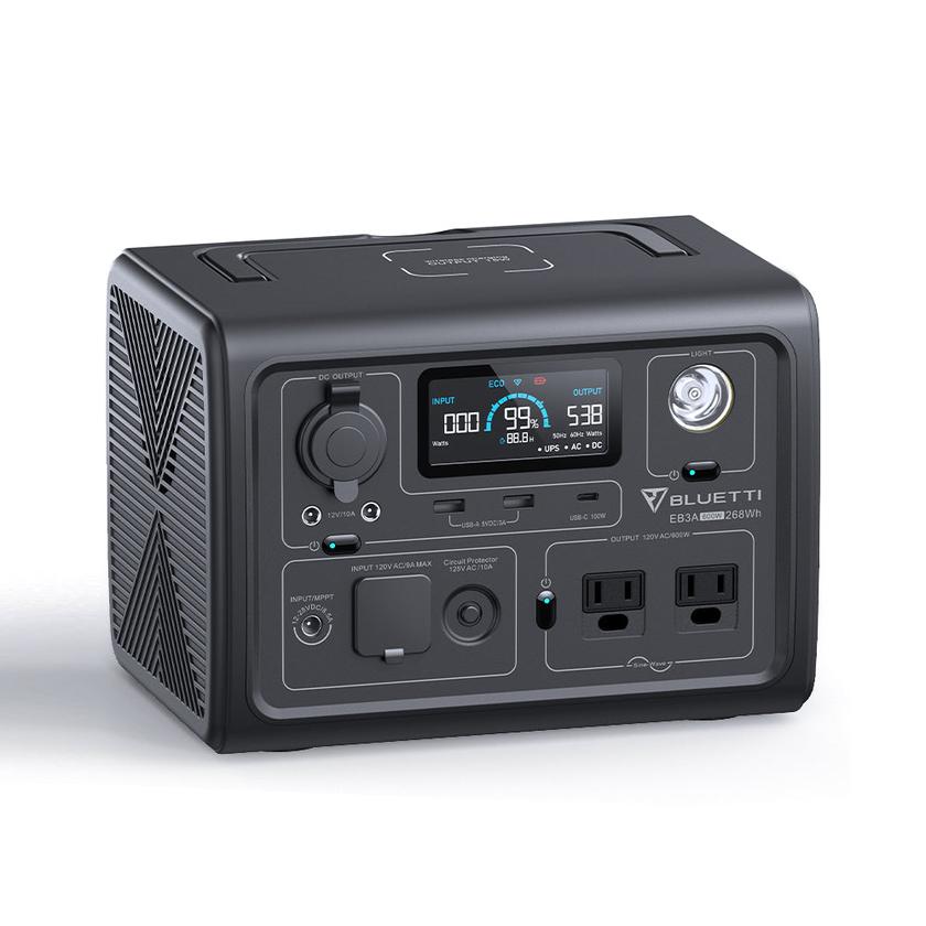 BLUETTI EB3A Portable Power Station | 600W 268Wh On Sale