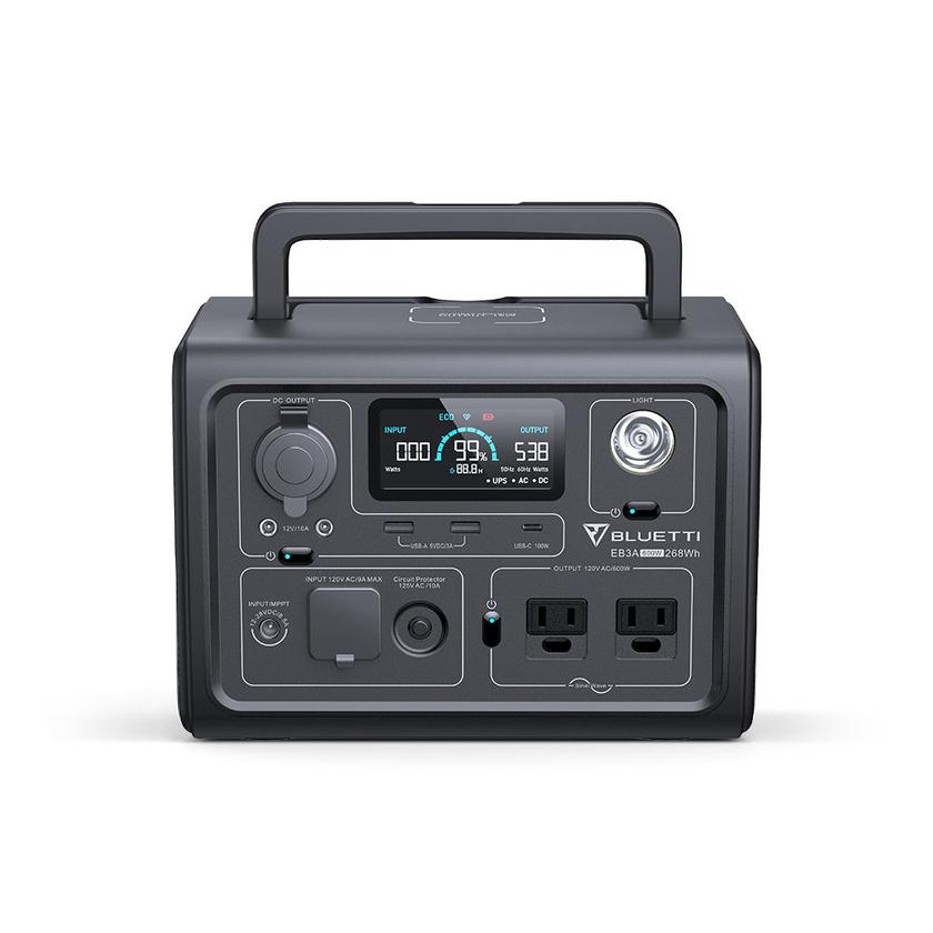 BLUETTI EB3A Portable Power Station | 600W 268Wh On Sale