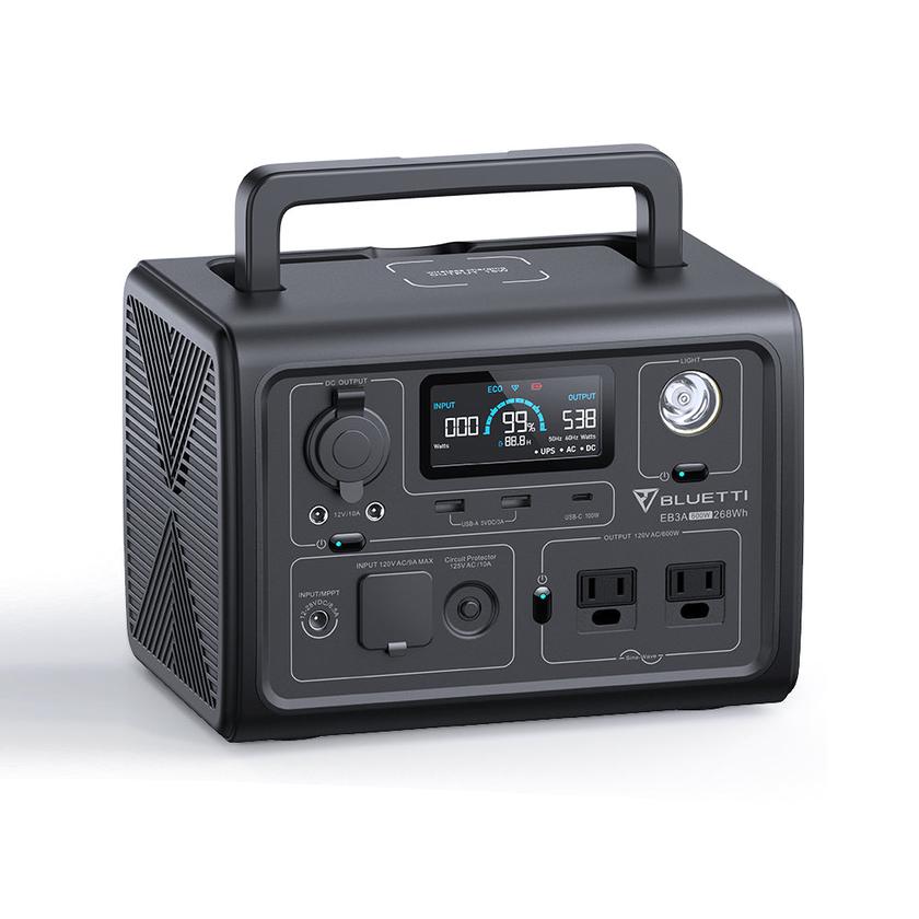 BLUETTI EB3A Portable Power Station | 600W 268Wh On Sale