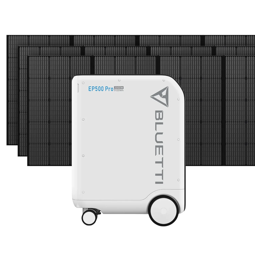 BLUETTI EP500Pro Solar Power Station | 3,000W 5,120Wh New Arrival