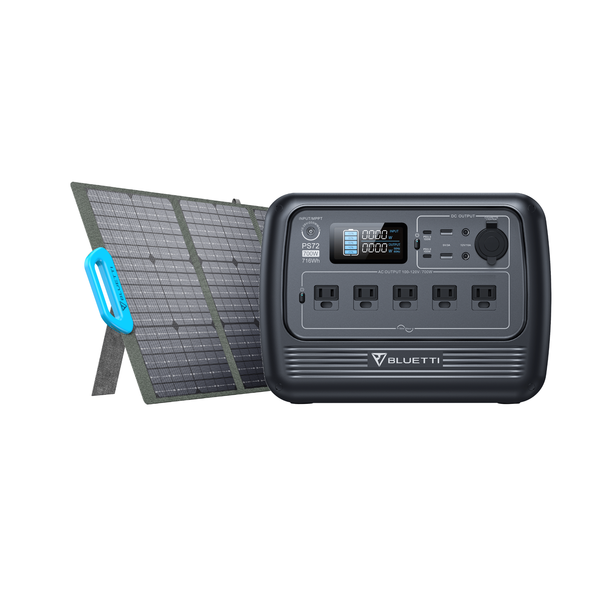 BLUETTI PS72 Portable Power Station | 700W 716Wh Best Price